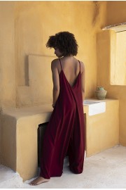 JUMPSUIT PLAINCOLOR LONG IND/SIA